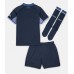 Otroški Nogometni dresi Tottenham Hotspur Gostujoči 2023-24 Kratek Rokav (+ Kratke hlače)